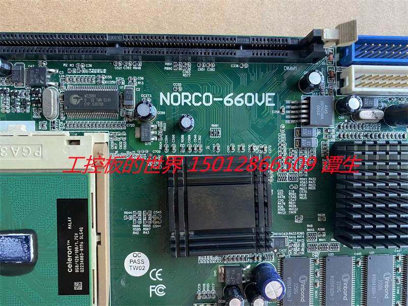 原装华北370工控卡 norco-660ve 华北660ve工业工控板 现货