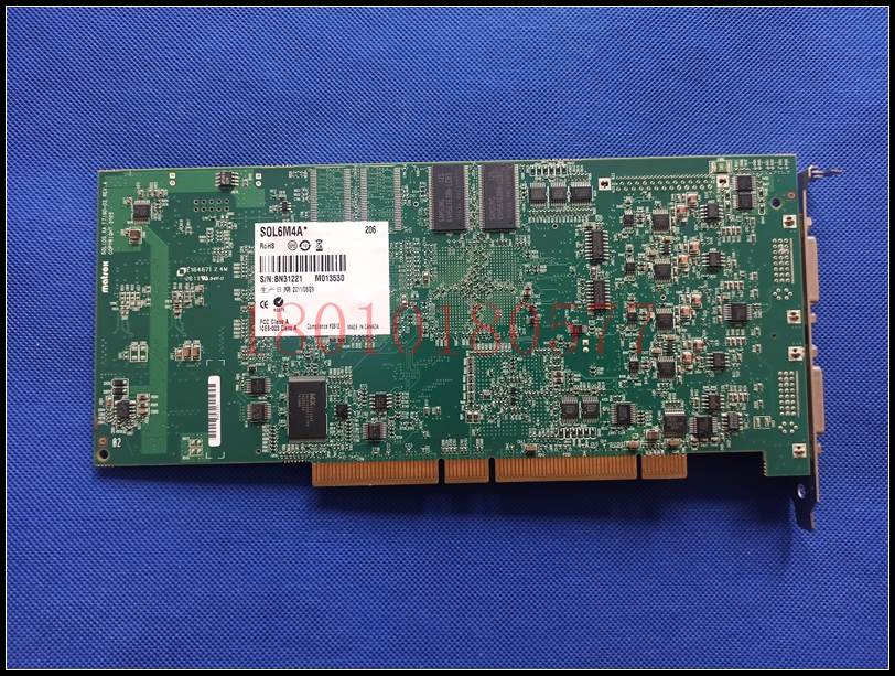 Matrox SOL6M4A* Y7190-02 REV.A M013530采集卡功能完好实价