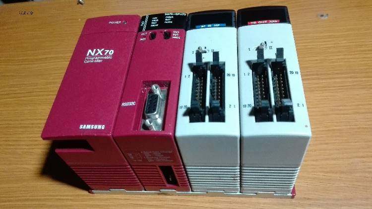 三星plc整套nx70-power nx70-cpu70 cpl93024 cpl93484实物如图