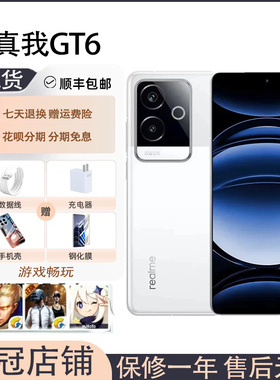 Realme/真我 GT6手机骁龙8Gen3新款旗舰电竞游戏直屏gt6