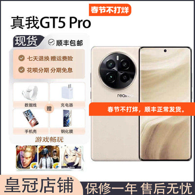Realme/真我 Gt5 Pro骁龙8Gen3 144HZ无线闪充双卡5G全网通游戏