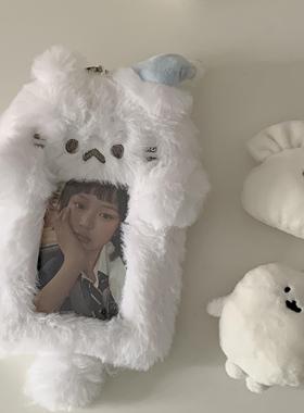 Nukutata原创 我是正品 睡帽小猫毛绒明星无属性小卡卡套