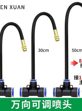 多角度旋转浇花灌溉省力喷头大流量水压稳定不堵塞耐用牢固多款式