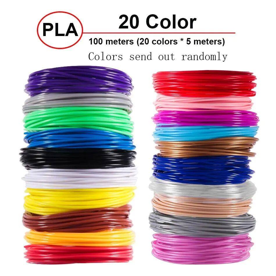 5M 20 Colors 3D Pen Refills Pla 3D Pen Printing Cables 3D Pr