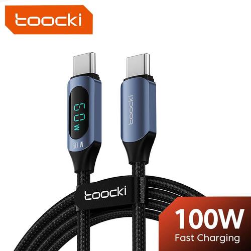 Toocki 100W USB C Cable for Samsung to 5A LED Digital Displa