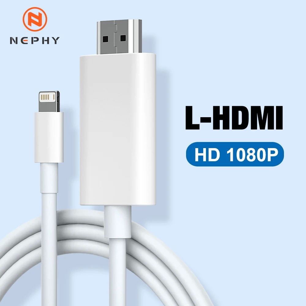 HDTV Cable For iPhone 14 13 12 11 Pro Max XS X XR iPad To HD