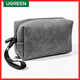 UGREEN Organizer Bag Leather Storage Case for Wired Headphon
