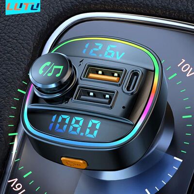 Bluetooth 5.0 FM Transmitter Handsfree Car Radio Modulator M