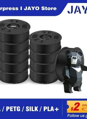 JAYO PLA PLA PLUS ABS PETG SILK Filament 1.75MM 10 Rolls / S