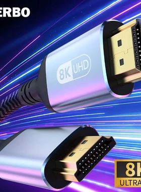 NIERBO HDMI 2.1 Cable HDMI Cord 8K 60Hz 4K 120Hz 48Gbps EARC