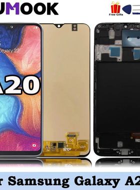 AMOLED For Samsung Galaxy A20 SM-A205F/DS LCD Display Touch