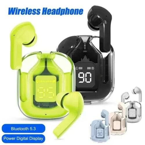 T2 tws Wireless Bluetooth Headset Transparent ENC Headphones