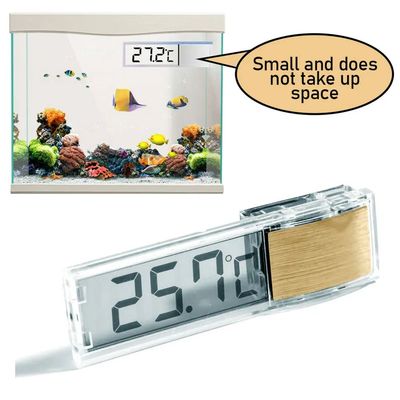 Aquarium Thermometer Electronic LCD Digital Fish Tank Temper
