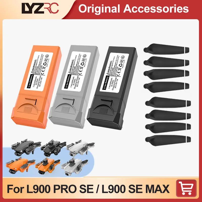 LYZRC L900 PRO SE Batteries Original Accessories for L900 PR