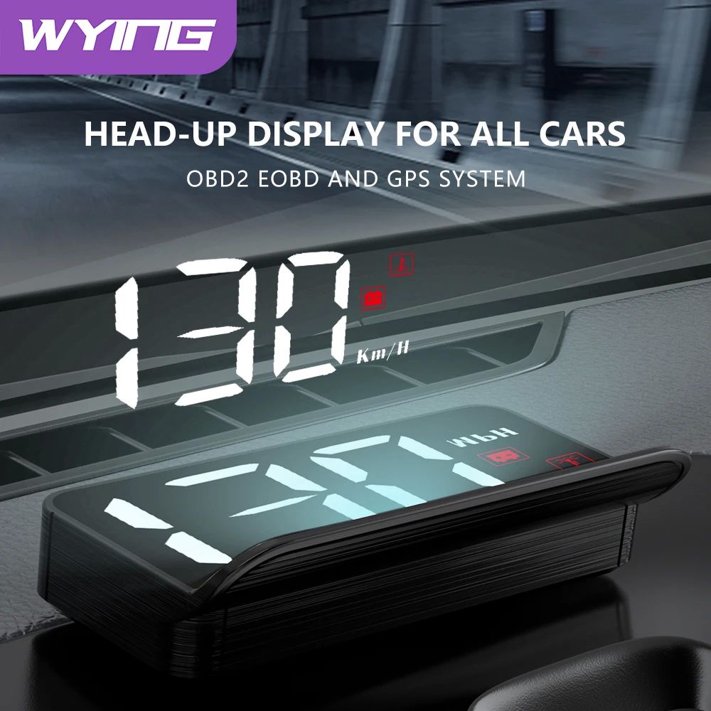 WYING M3 Auto OBD2 GPS Head-Up Display Auto Electronics HUD