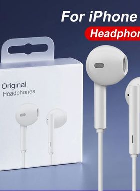 Original Headphones For Apple iPhone 15 Pro Max 14 13 12 11