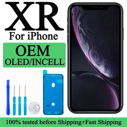 Factory Wholesale 100% Test Lcd for iPhone XR Display Screen
