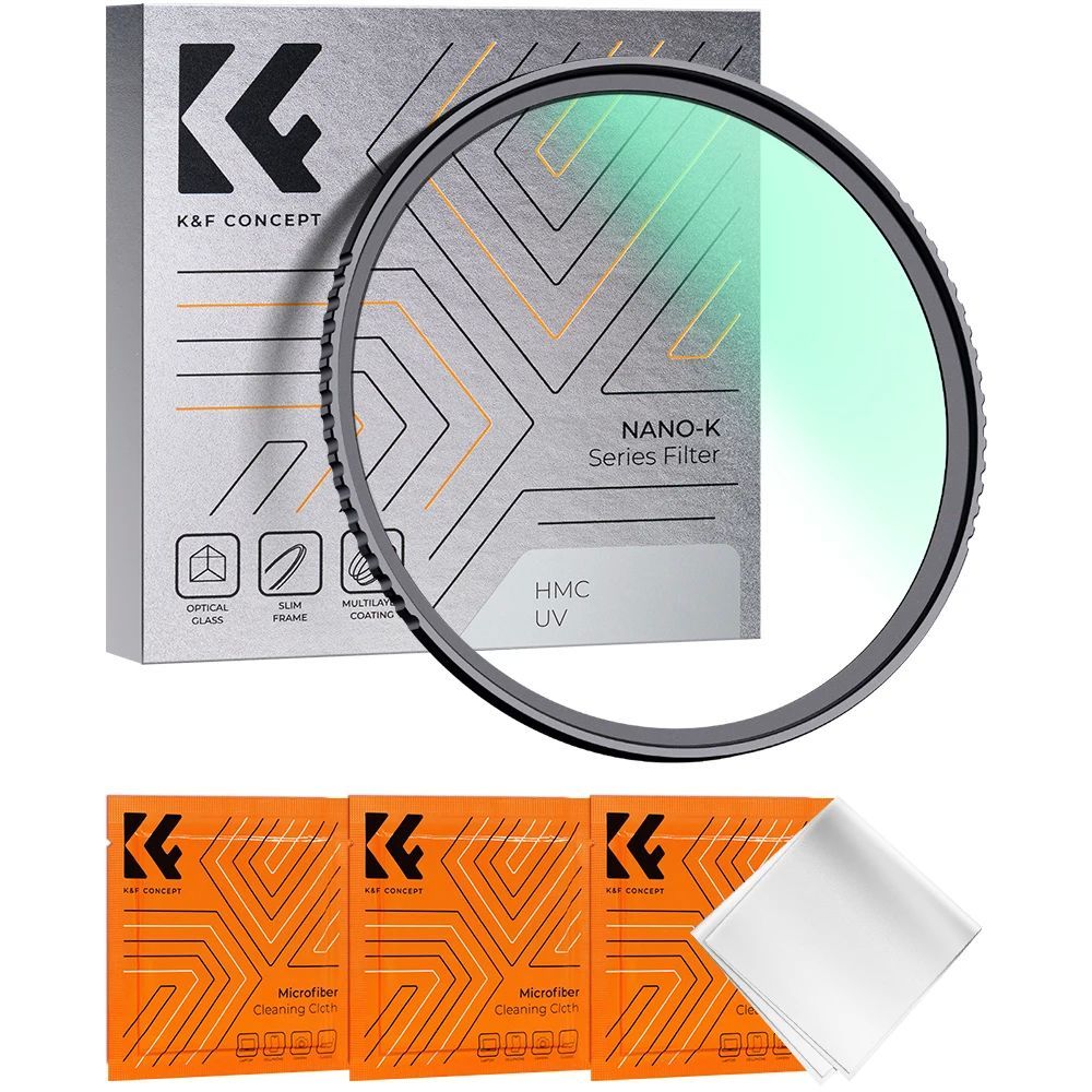 K&F Concept 37-86mm UV Filter Lens Optics with Multi Coated