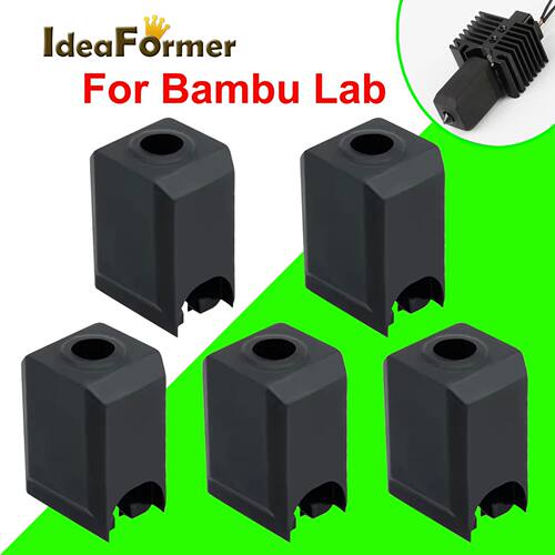 Silicone Socks For Bambu Lab X1 X1C P1P 3D Printer Hotend Ex