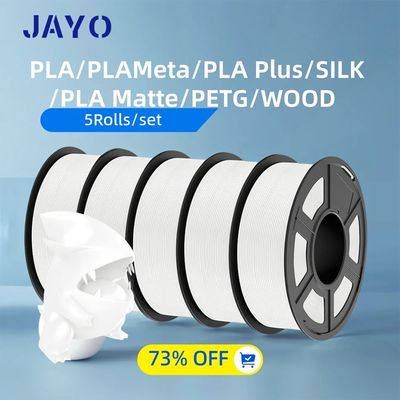 JAYO 3D Filament PLA/PLA META/PETG/SILK PLA+/Wood/PLA Marble
