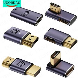 HDTV Elbow Adapter HDMI-compatible Female to HDMI-compatible