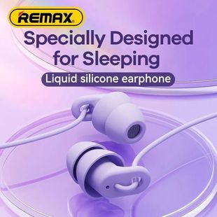Remax Soft Sleep Earphones Wired Noise Cancelling In-Ear Ant