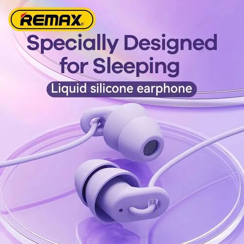 Remax Soft Sleep Earphones Wired Noise Cancelling In-Ear Ant