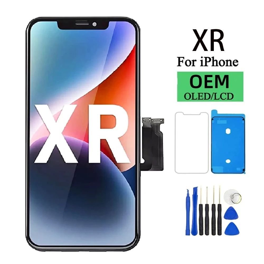 100% Excellent OEM Pantalla for iphone XR LCD Display Touch