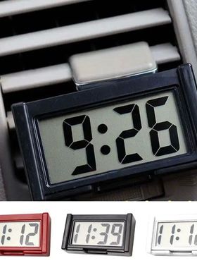 Digital Car Clock Small Car Dashboard Clock Self Adhesive St