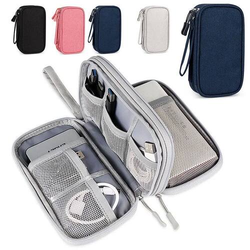 Portable Cable Digital Storage Bags Organizer USB Gadgets Wi