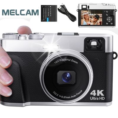 4K Digital Camera Auto Focus 48MP Vlogging Camera for YouTub