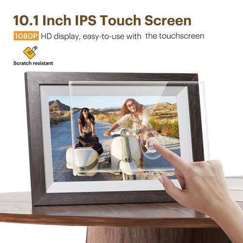 Frameo 10.1-inch WiFi Smart Digital Photo Frame1280x800 IPS