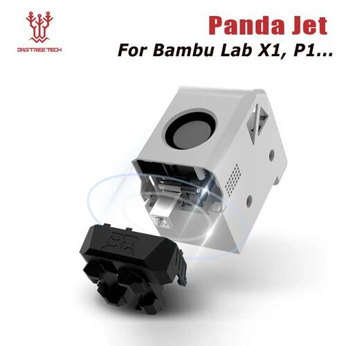 BIGTREETECH Panda jet Nylon Cooling Fan Duct For Bambulab P1