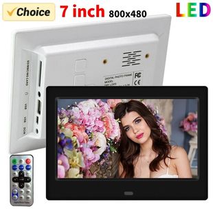 7 Inch HD Digital Photo Frame 800x480 LED Smart Electronic P