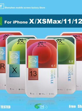 JK series For iPhone X LCD Xs XR 11 12 13 LCD Display Touch