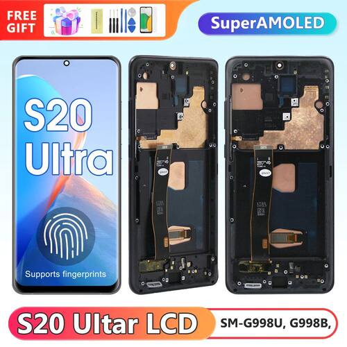 S20 Ultra Super AMOLED Screen for Samsung Galaxy pantalla S2