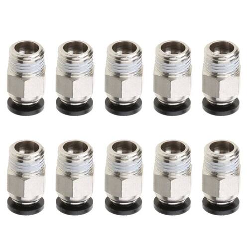 3d Printer Accessories PC4-M10 Male Straight Pneumatic PTFE