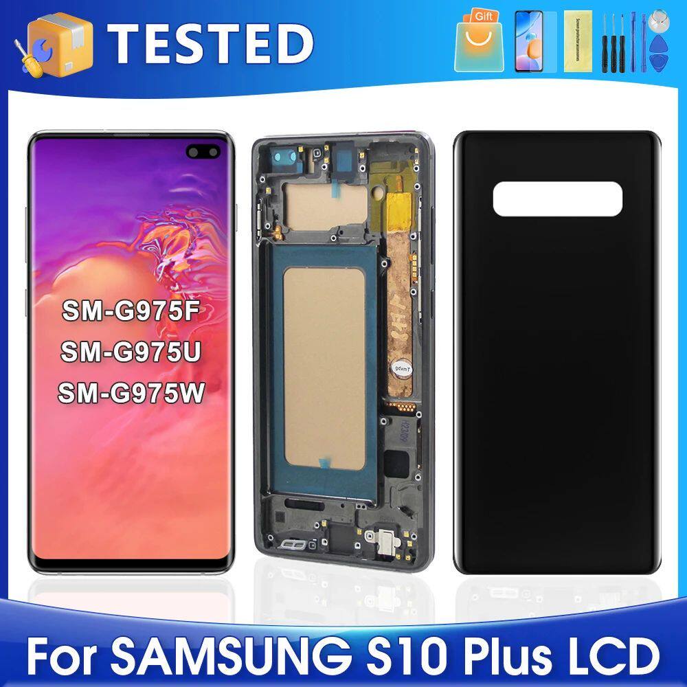6.4''S10 Plus For Samsung Tested S10+ G975F G975U G975W G975