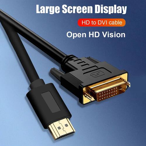 4K HD High Definition Multimedia Ports To DVI Adapter Cable