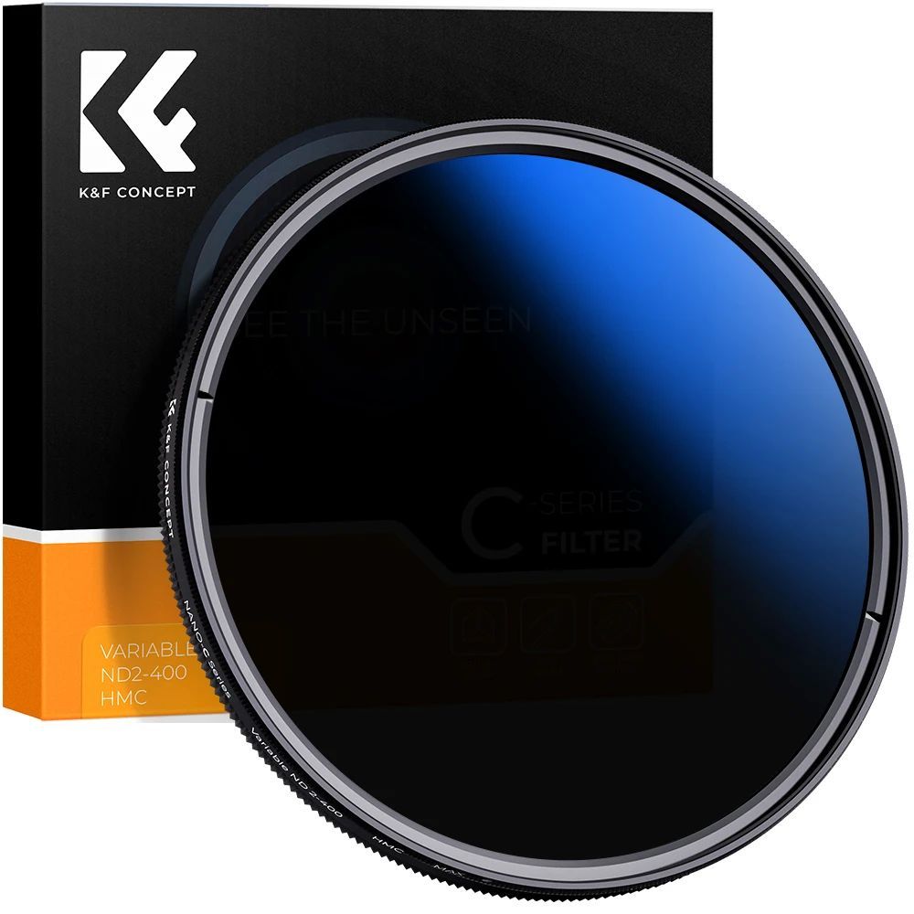 K&F CONCEPT ND2-ND400 Variable ND Filter Multi Coated 37/40.