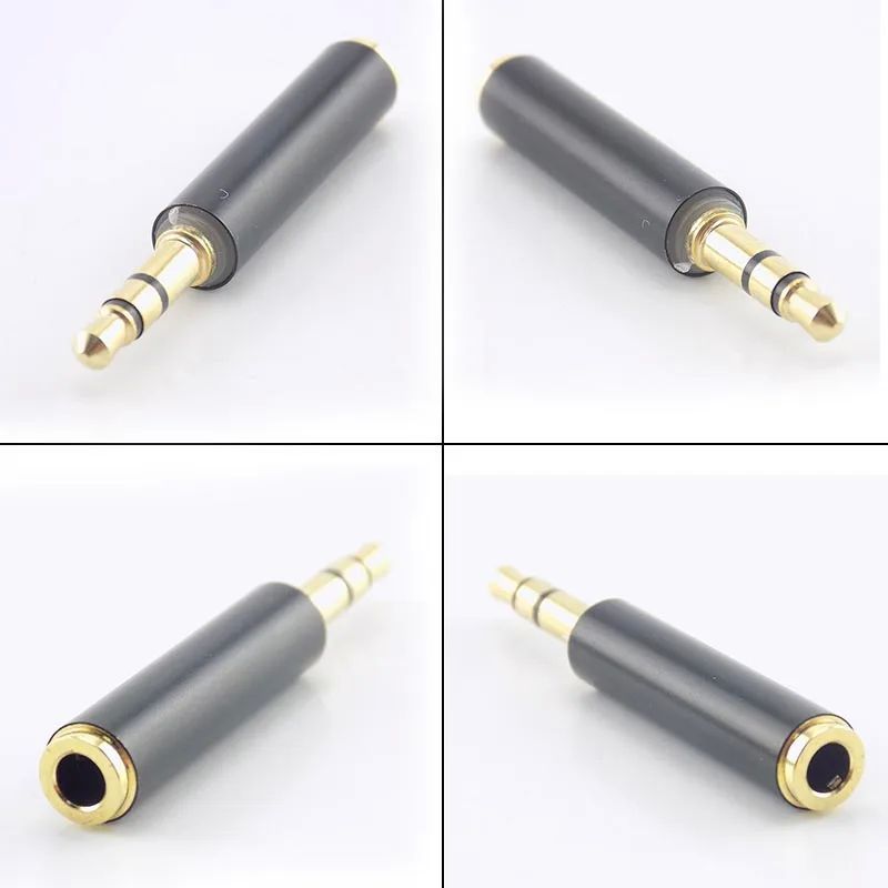 3.5mm 3 Pole Stereo Male to 3.5mm Female 4 Pole 3 Ring Audio
