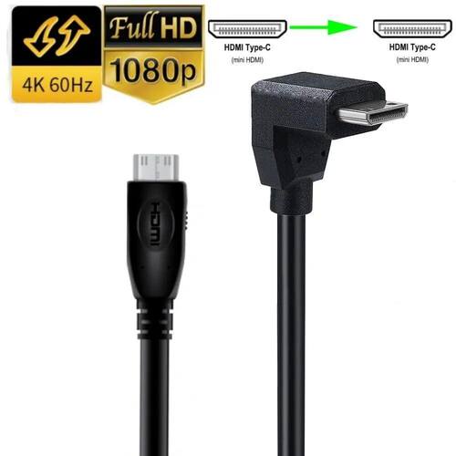 Ultra Short  Mini HDMI to Mini HDMI Cable Cord 15CM Video Co