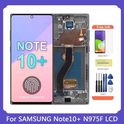 AMOLED Note 10 Plus Screen for Samsung Galaxy Note10+ N975F