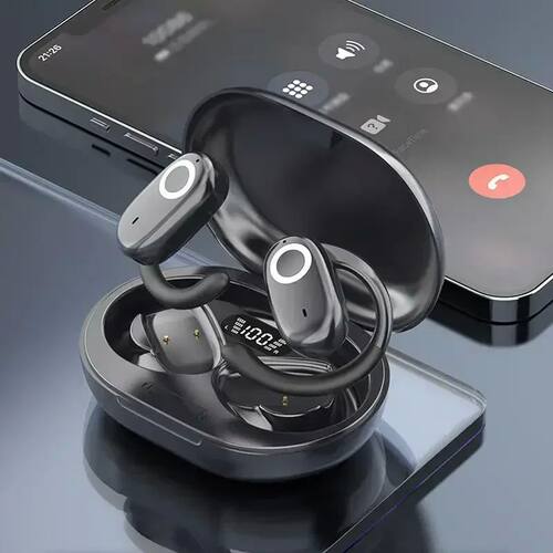 Surround Sound Open OWS Bluetooth Headset Display High Sound