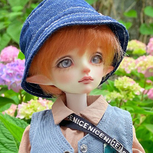 bjd娃娃正版6分小雨男女娃裸娃带妆六分bjd素体sd娃娃bjd人偶娃娃