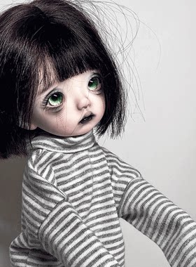 bjd娃娃六分bjd正版娃娃6分肉桃小僵尸全套女娃bjd素体sd人偶娃娃
