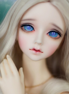 新娃 bjd娃娃 sd娃娃 Roselyn 1/3分女娃 素体 树脂 关节 玩偶