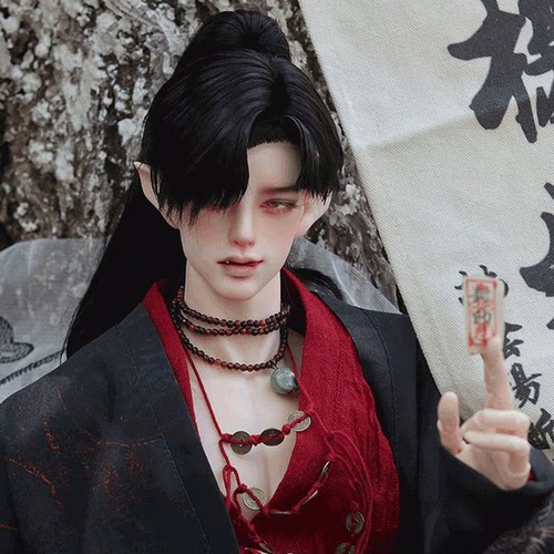 bjd娃娃bjd正版娃娃S.Ender半眠妖狗bjd3分男娃bjd素体sd娃娃