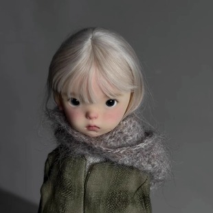 bjd娃娃bjd正版娃娃小6分蓝豆豆bjd六分bjd素体sd娃娃bjd人偶娃娃