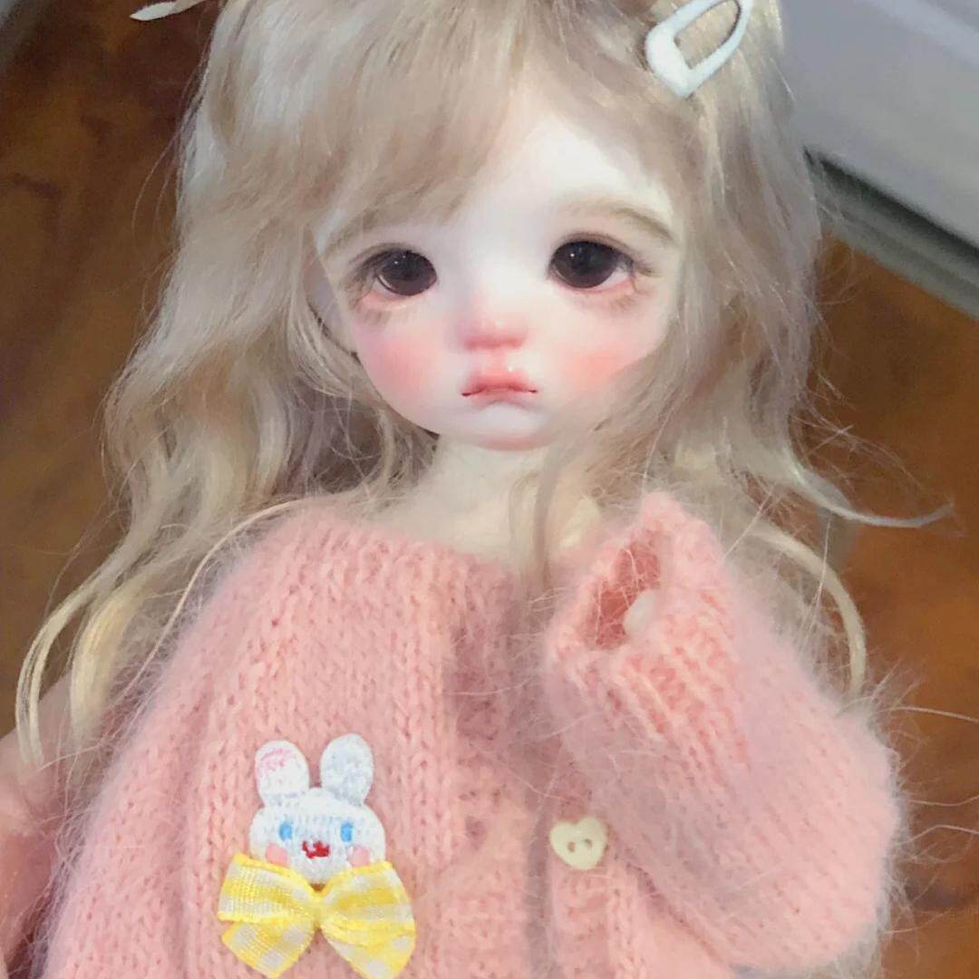 bjd娃娃bjd正版娃娃6分小瘪嘴马肉女娃bjd素体sd娃娃bjd人偶娃娃